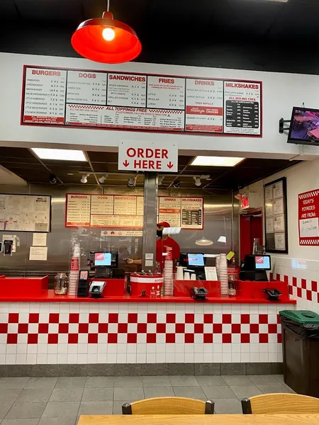 menu of Five Guys