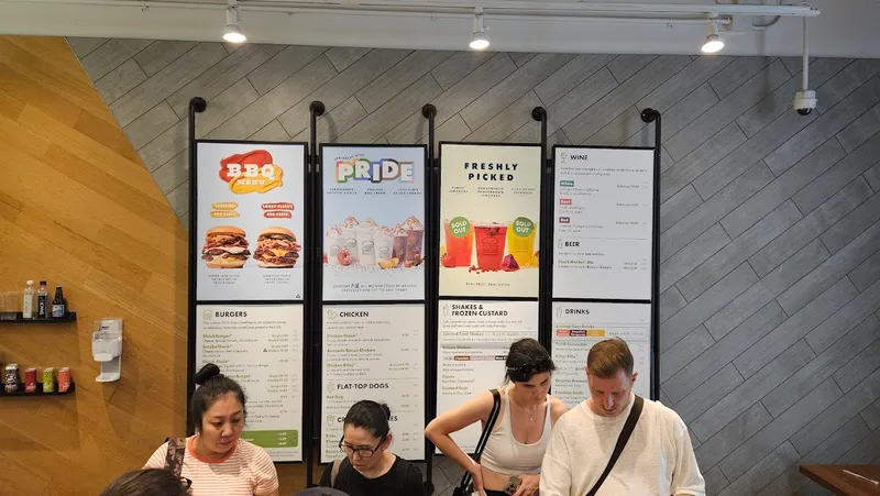 menu of Shake Shack Bryant Park