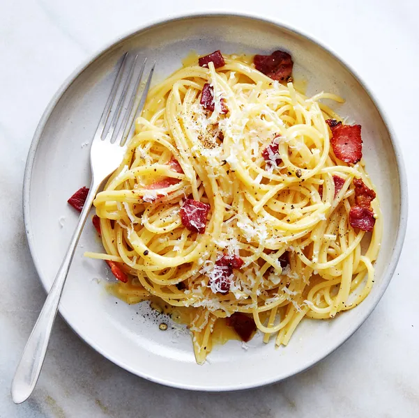 Spaghetti Carbonara Newest Lunch