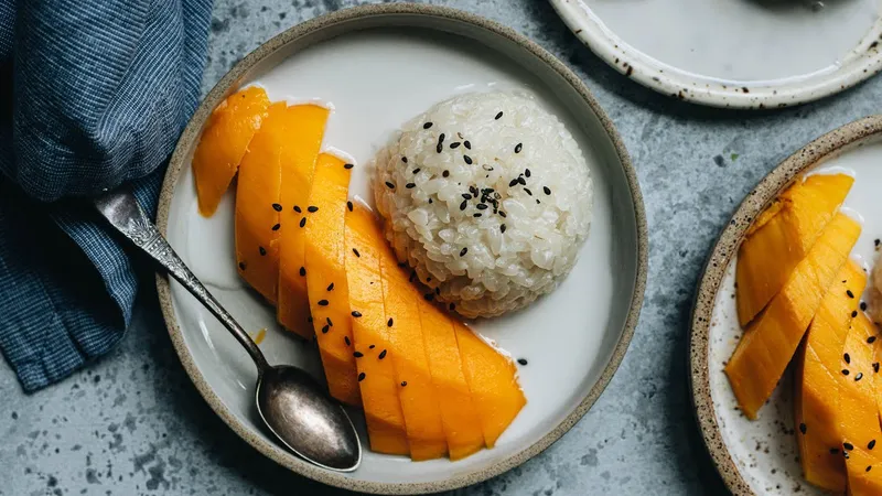 Mango Sticky Rice Luscious Thai