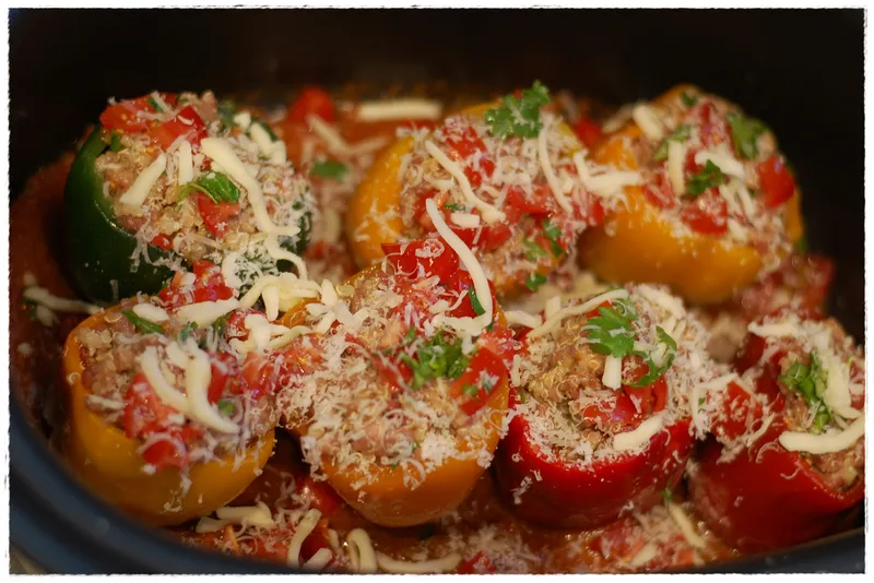 Stuffed Peppers with Ground Beef Nana's Kitchen