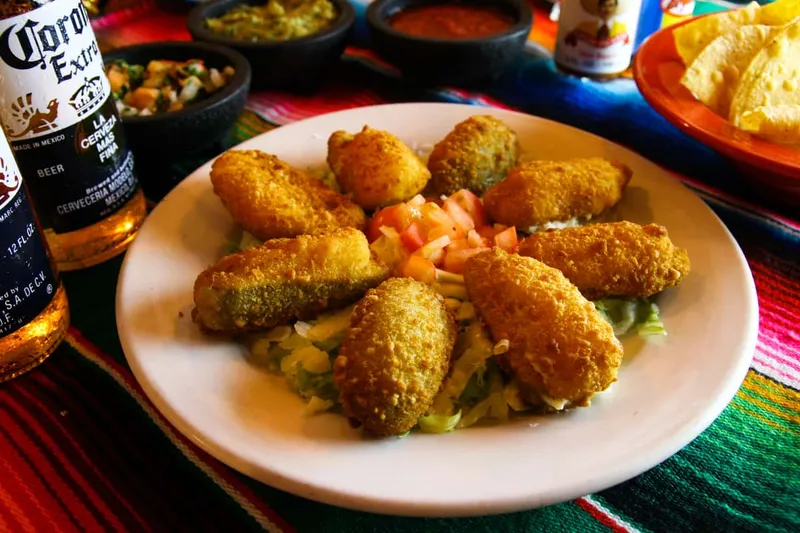 Stuffed Jalapeños Los Primos Restaurant