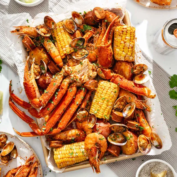 Seafood Boil Baby Crab