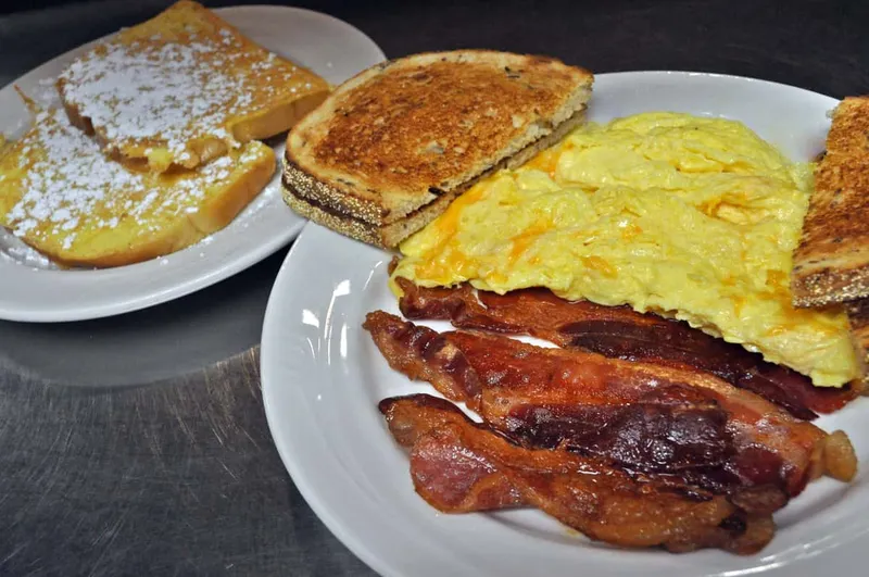 French Toast and Turkey Bacon Dale Diner