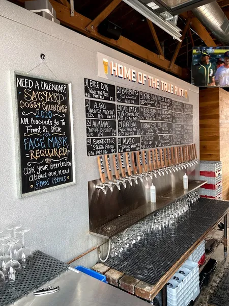 menu of SacYard Community Tap House