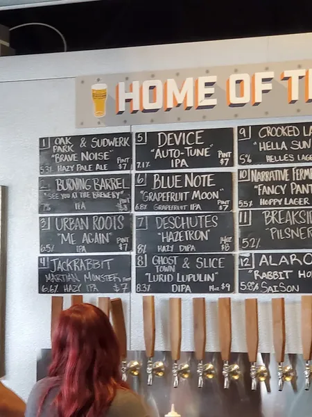 menu of SacYard Community Tap House