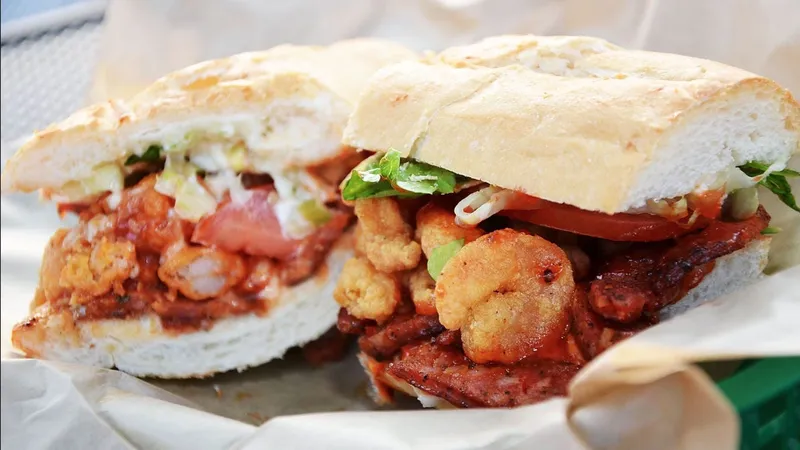 Fried Shrimp Po-Boy Lowerline