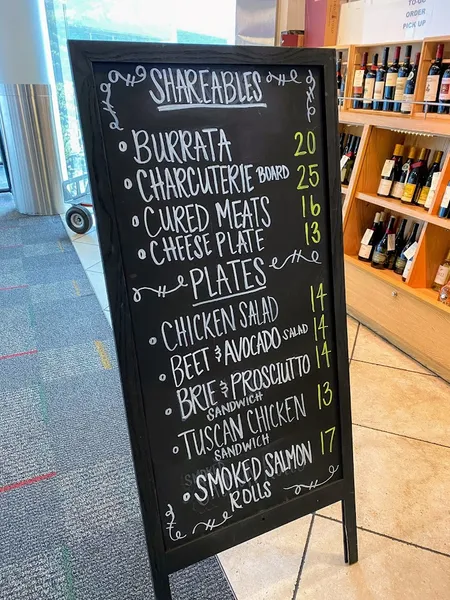 menu of Vino Volo