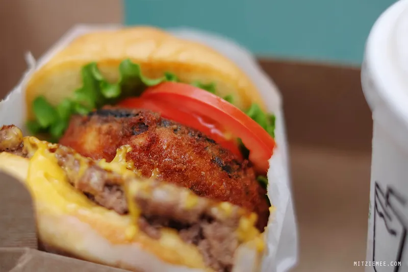 Shroom Burger Shake Shack Madison Square Park