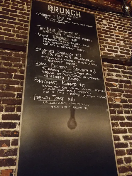 menu of The York