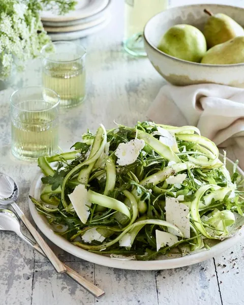 Shaved Asparagus & Arugula Salad The Millennium