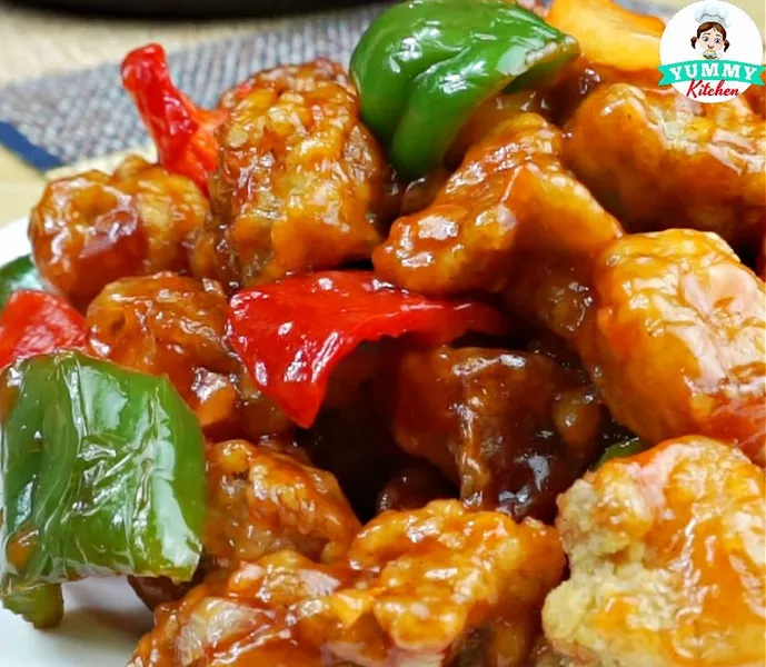 Sweet and Sour Pork Yummy Kitchen