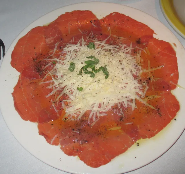 Carpaccio di Manzo Prima Pasta & Cafe