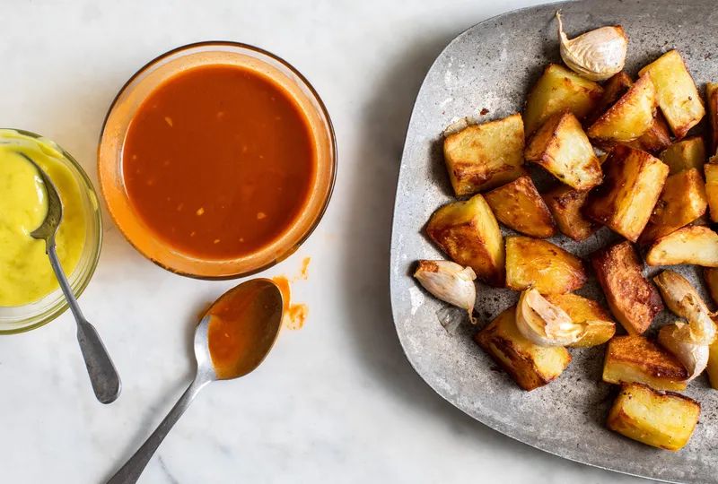 Patatas Bravas Saffron