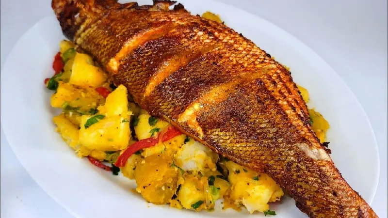 Roasted Red Snapper Esquire Diner