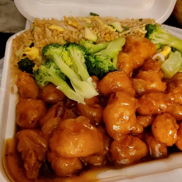 Orange Chicken Peking Express