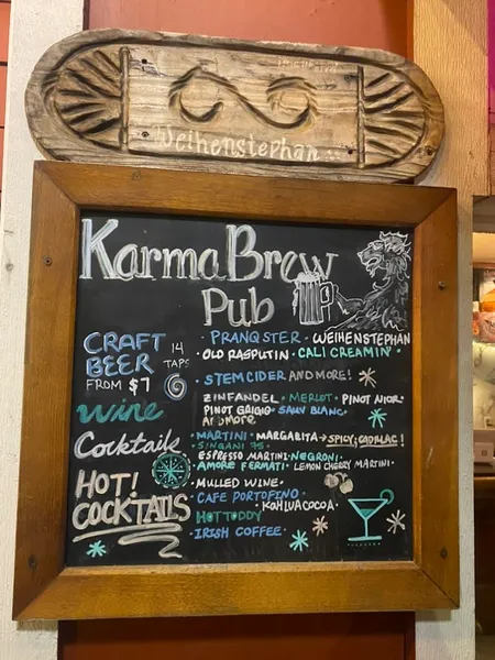 menu of Karma Brew