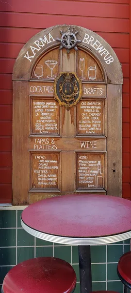 menu of Karma Brew