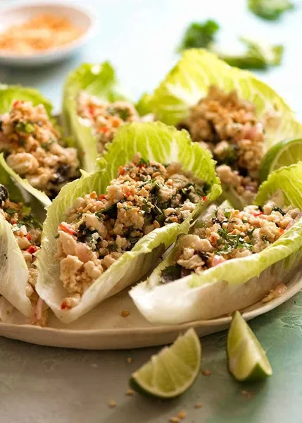 Lettuce Wraps THAI SLIDERS