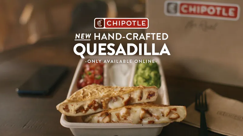 Quesadilla Chipotle Mexican Grill