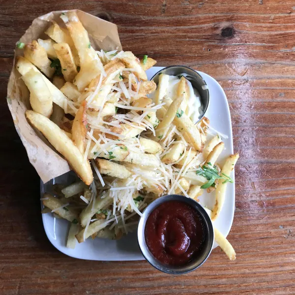 Garlic & Parm Fries The Monk's Kettle