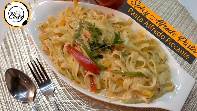 Fettuccine Alfredo Piccante