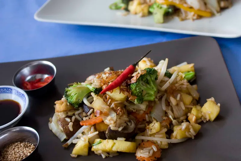 Pineapple Fried Rice Thai Sidewalk