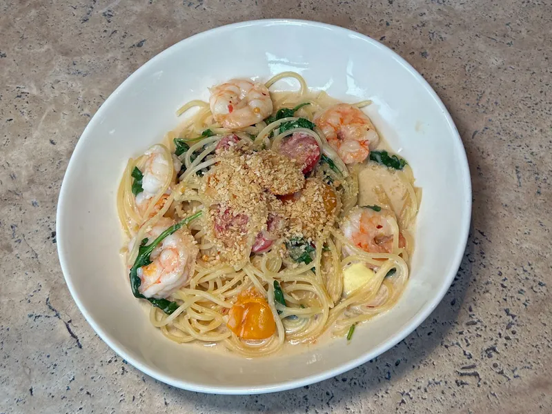 Shrimp Pasta Ruby's Cafe - West Village