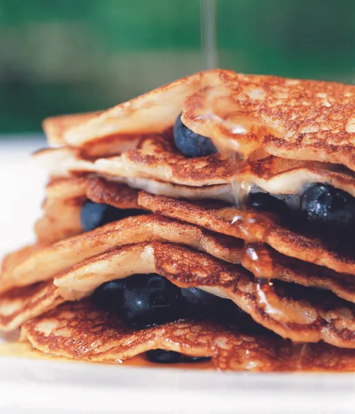 Blueberry Pancakes Malibu Diner